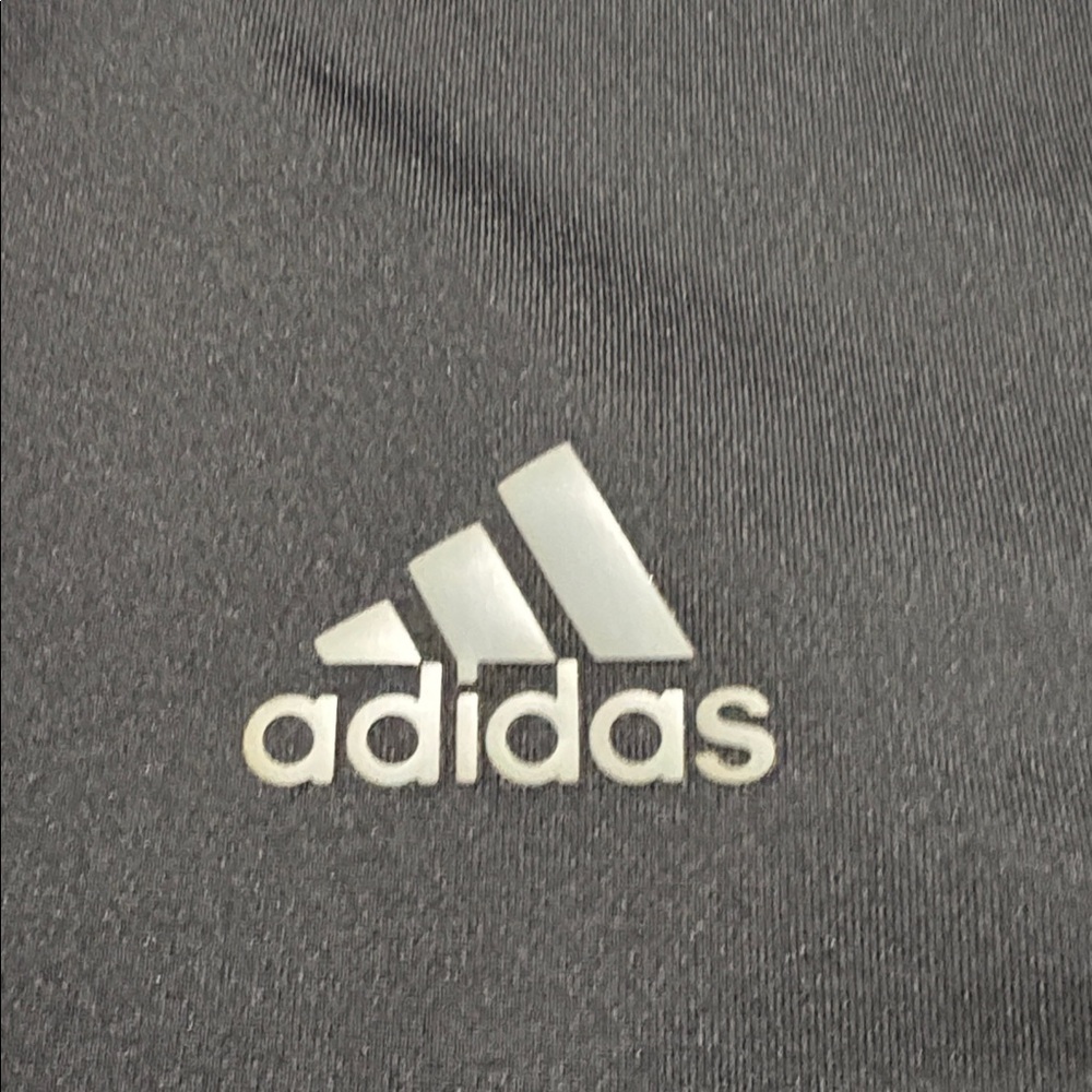 Adidas Golf Quarter Zip Pullover Black Gray Men’s Medium NWOT - Picture 4 of 6